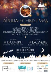 “Apulia for Christmas”, l’evento dei mercatini di natale arriva a Fasano