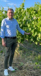 Cosimo De Lucia è tra i vignaioli che ha creduto nella comunicazione del vino