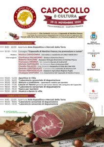 Il capocollo di Martina Franca fa cultura con l’evento organizzato il 10 e l’11 novembre