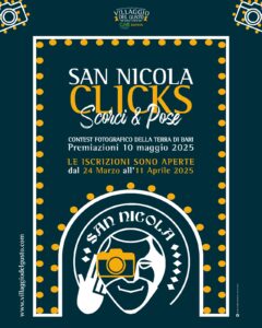 Nascono i contest “San Nicola” per il Villaggio del Gusto-CAB Edition-2025