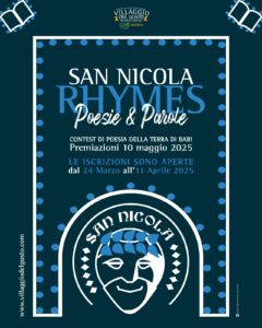 Nascono i contest “San Nicola” per il Villaggio del Gusto-CAB Edition-2025