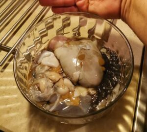 Le maIàndre sono le interiora del polpo: una vera prelibatezza del mare