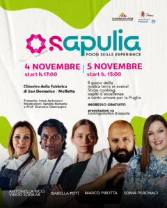 Il gusto diventa sapere: chef, studenti e prodotti locali protagonisti di “Sapulia”