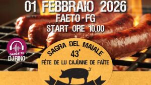 Il Lardo di Faeto: l’oro bianco dei Monti Dauni si prepara alla Sagra del Maiale