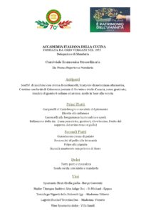 Zia Franca Experience per la celebrazione della Cucina Italiana Patrimonio dell’Unesco