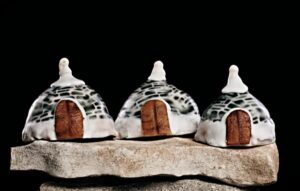 Il sospiro biscegliese a forma di trullo: la risposta del pasticcere Nicola Giotti